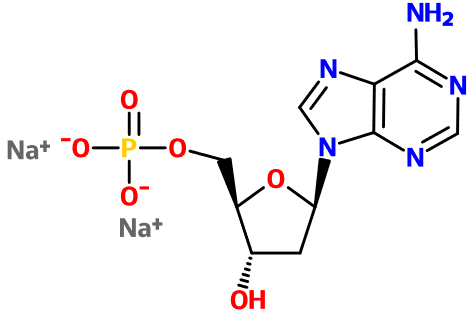 MC083901 2'-Deoxyadenosine-5'-monophosphate disodium salt - 点击图像关闭